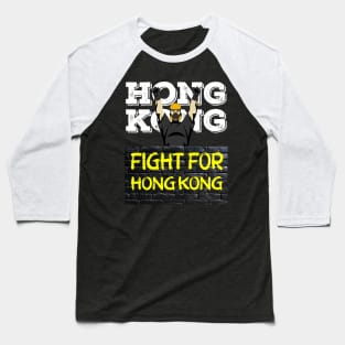 free hong kong political apparel pro Baseball T-Shirt